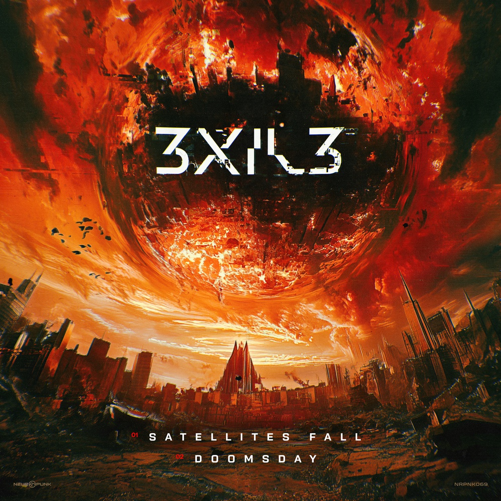 Обложка 3xil3 - Satellites Fall, Doomsday