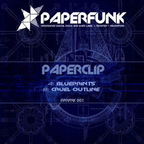 Cover Paperclip - Blueprints, Cruel Outline