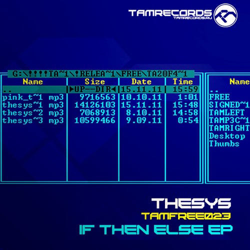 Cover Thesys - If Then Else EP